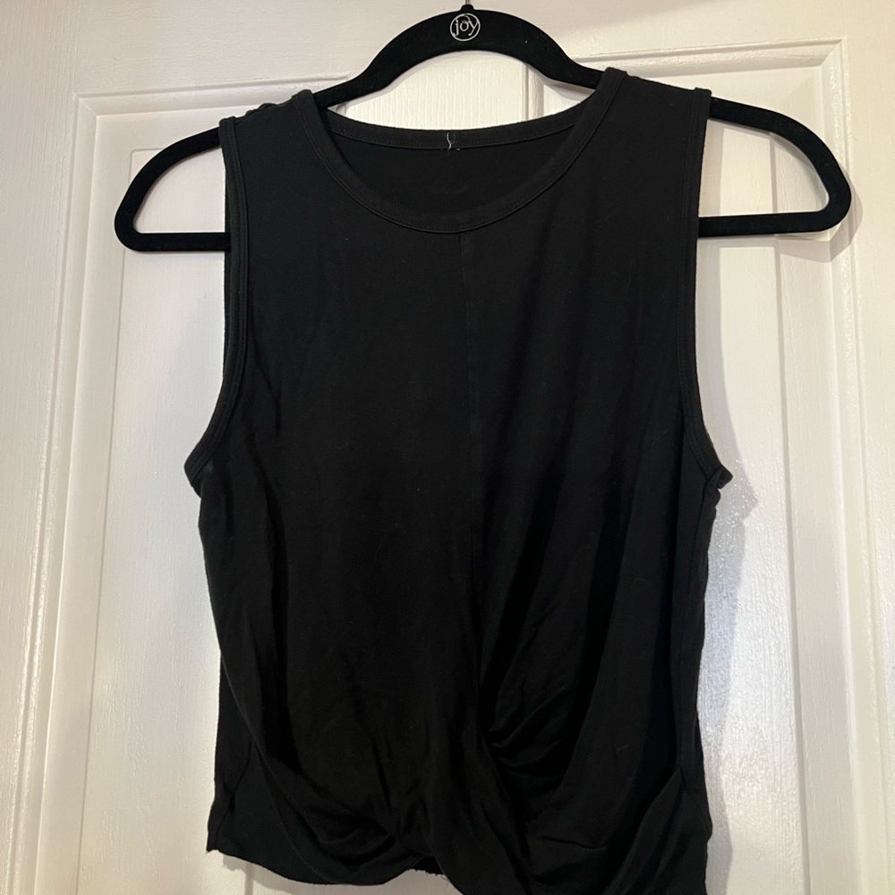 ALO Yoga Black Tank Top